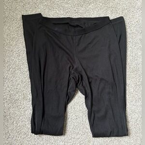 Patagonia black thermal pants medium capilene 2 lightweight kids​
